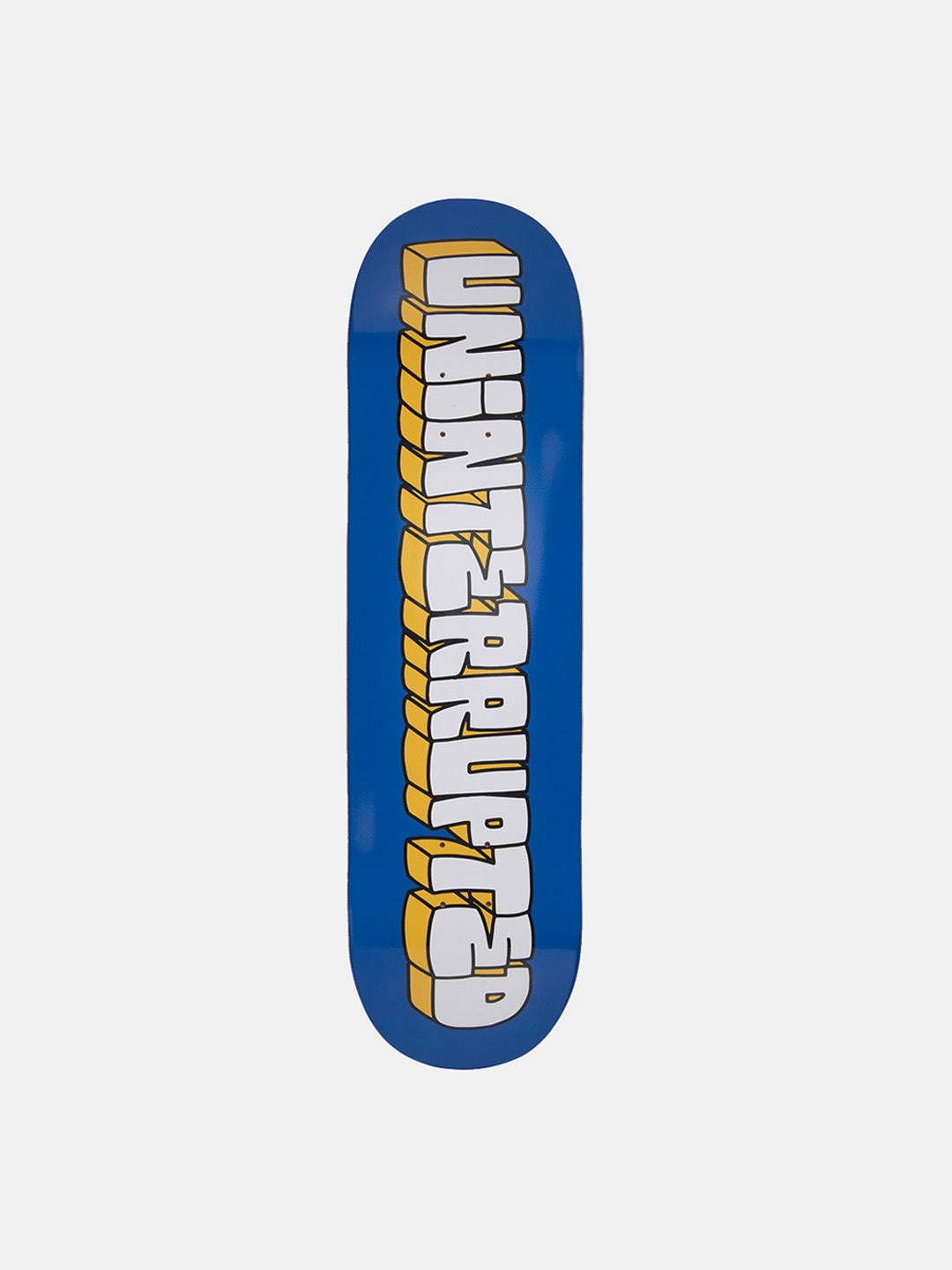 UN Concrete Skateboard Deck Blue