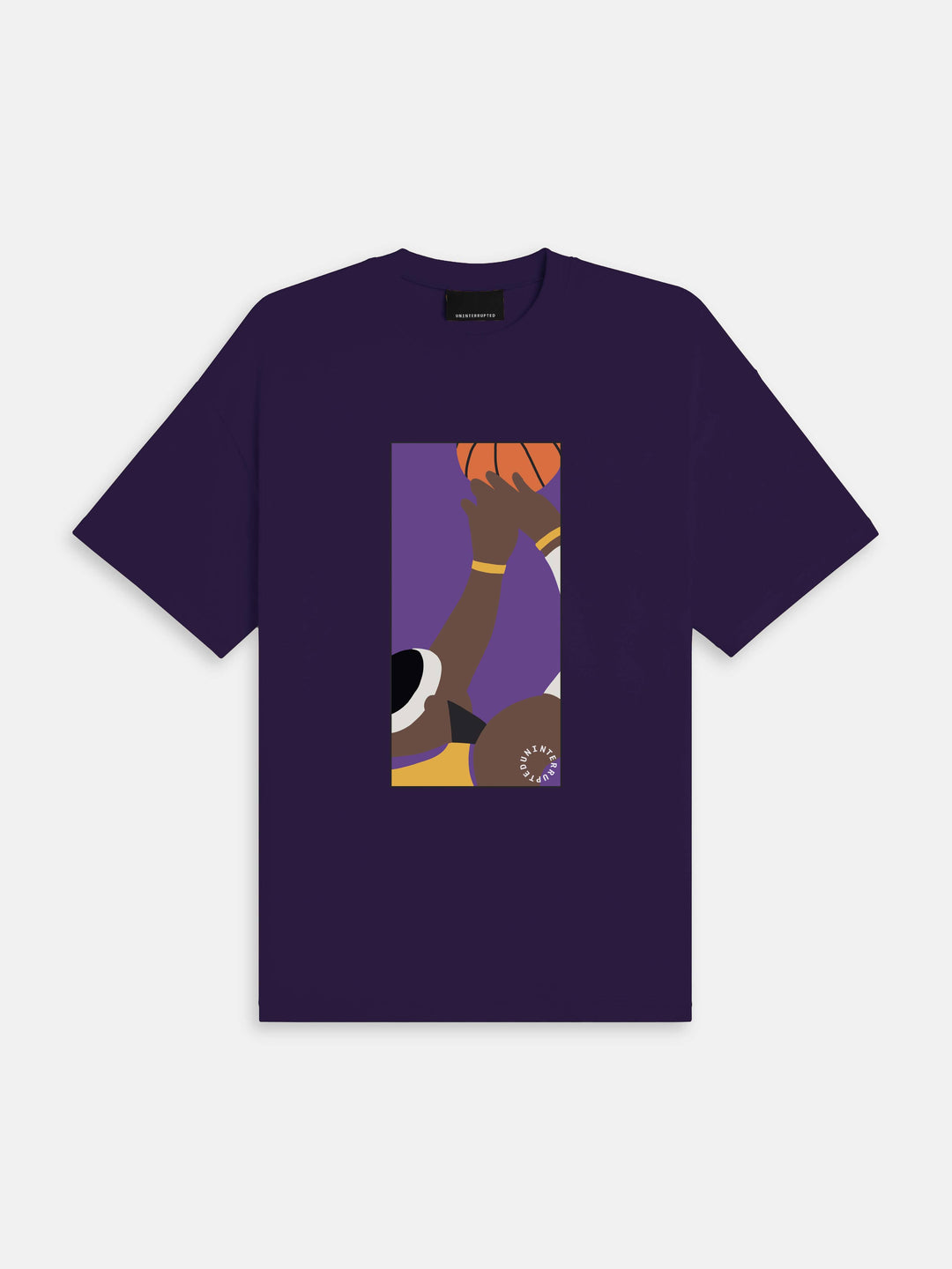 LeBron James Shooting Record Tee Purple