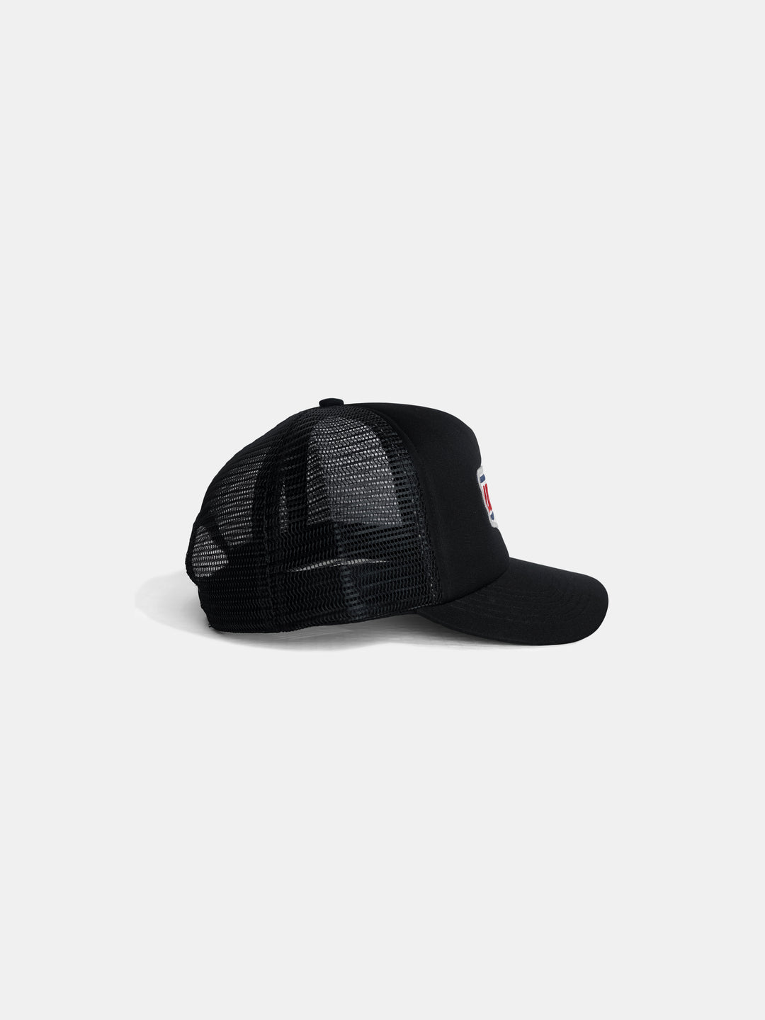 The Motor Club Trucker Hat Black - Side