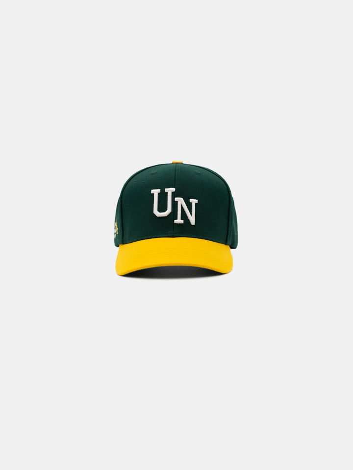 Chosen UN Snapback Hat Green/Yellow - Front