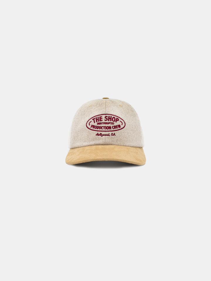 The Shop Wool Crew Hat Oatmeal  - Front