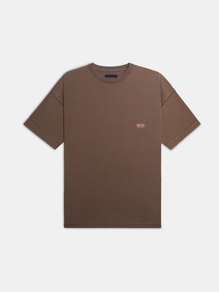 The Motor Club Tee Brown - Front