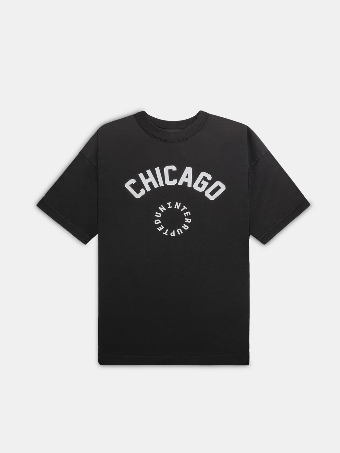 Chicago Circle Logo Tee Black