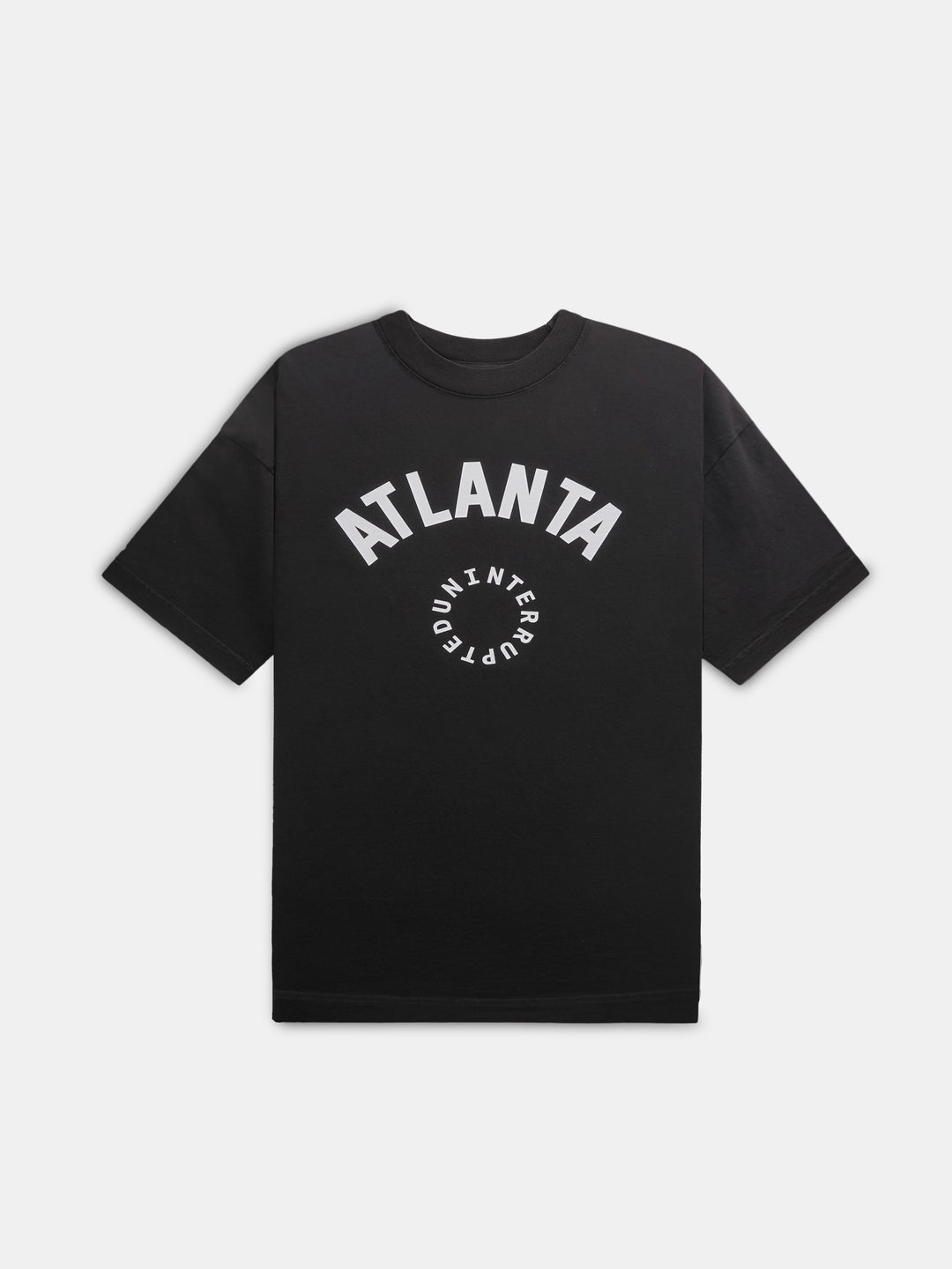 Atlanta Circle Logo Tee Black front
