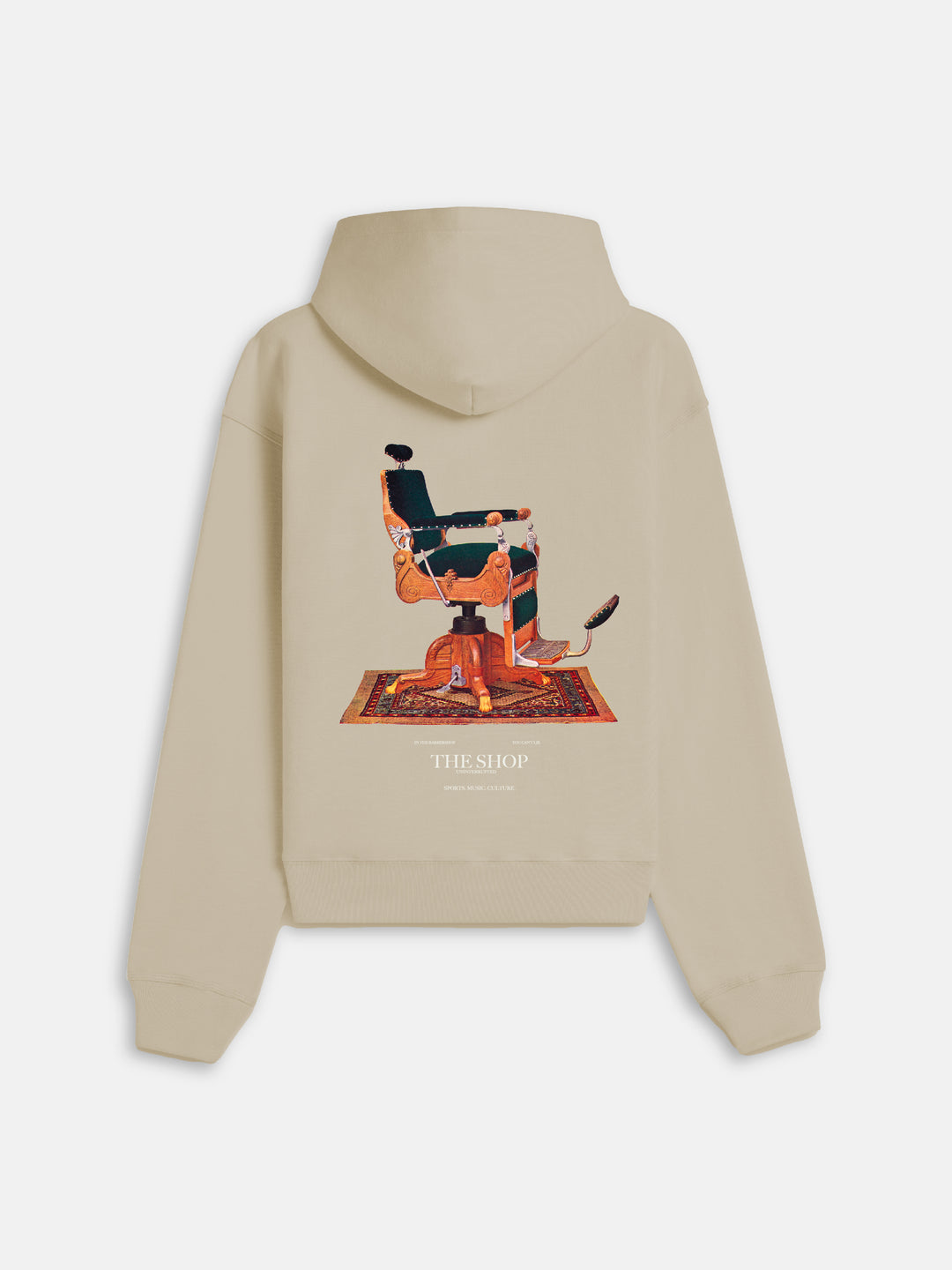 The Shop Chair Hoodie Sand - Back