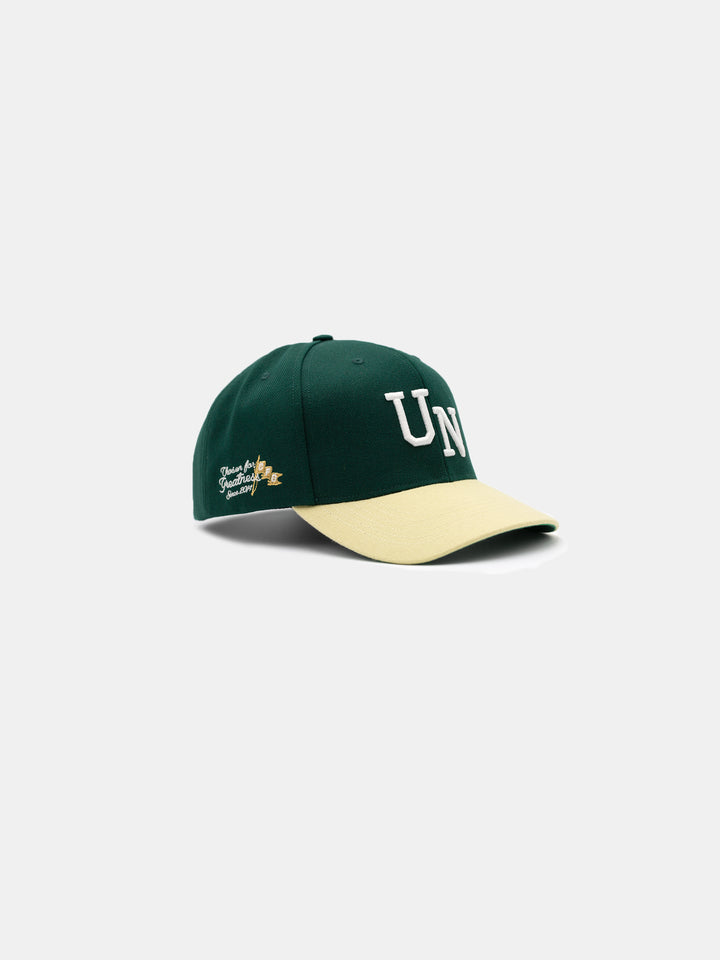 Chosen UN Snapback Hat Green/Gold - Side