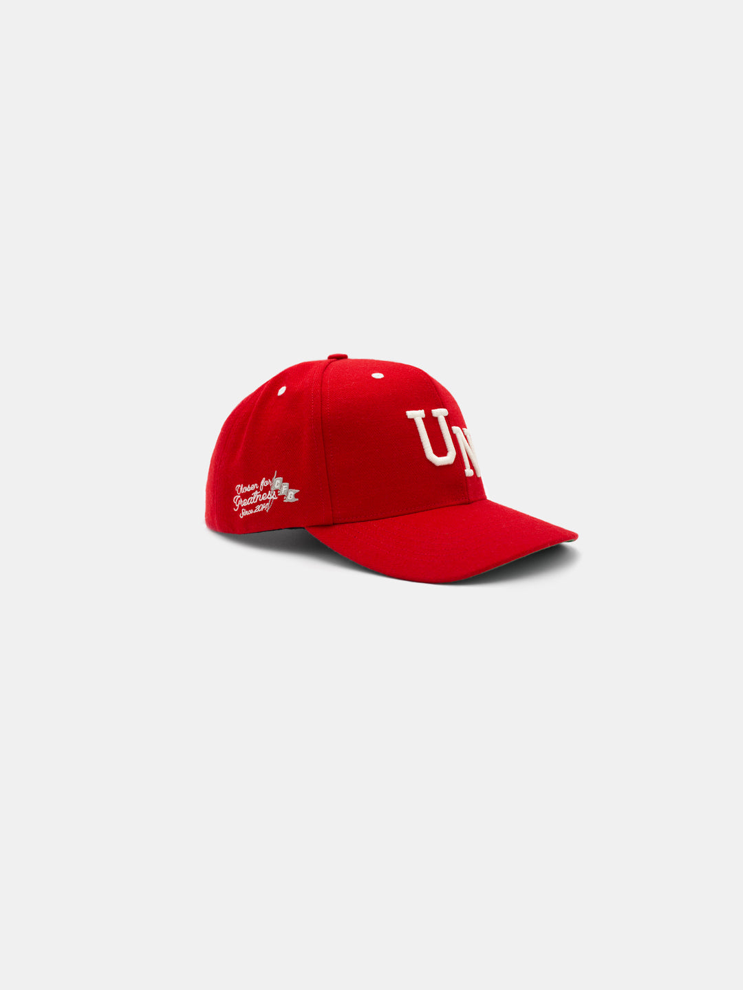 Chosen UN Snapback Hat Red/White - Side