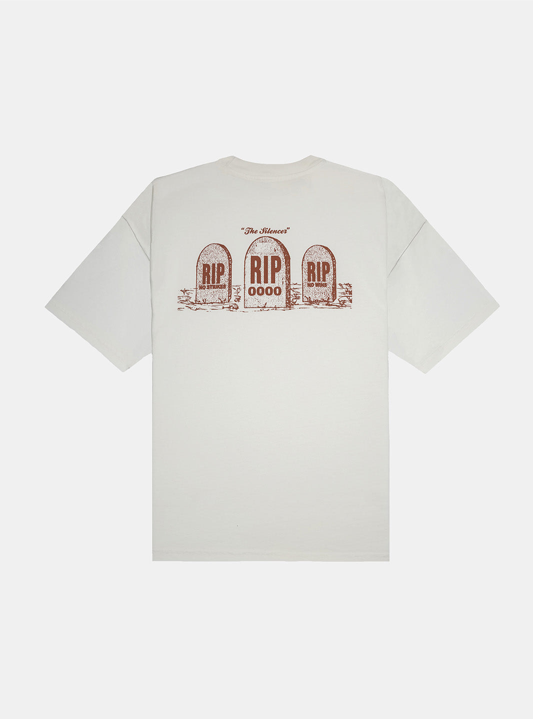 300 Club Airbrush Graphic Tee Ivory - Back