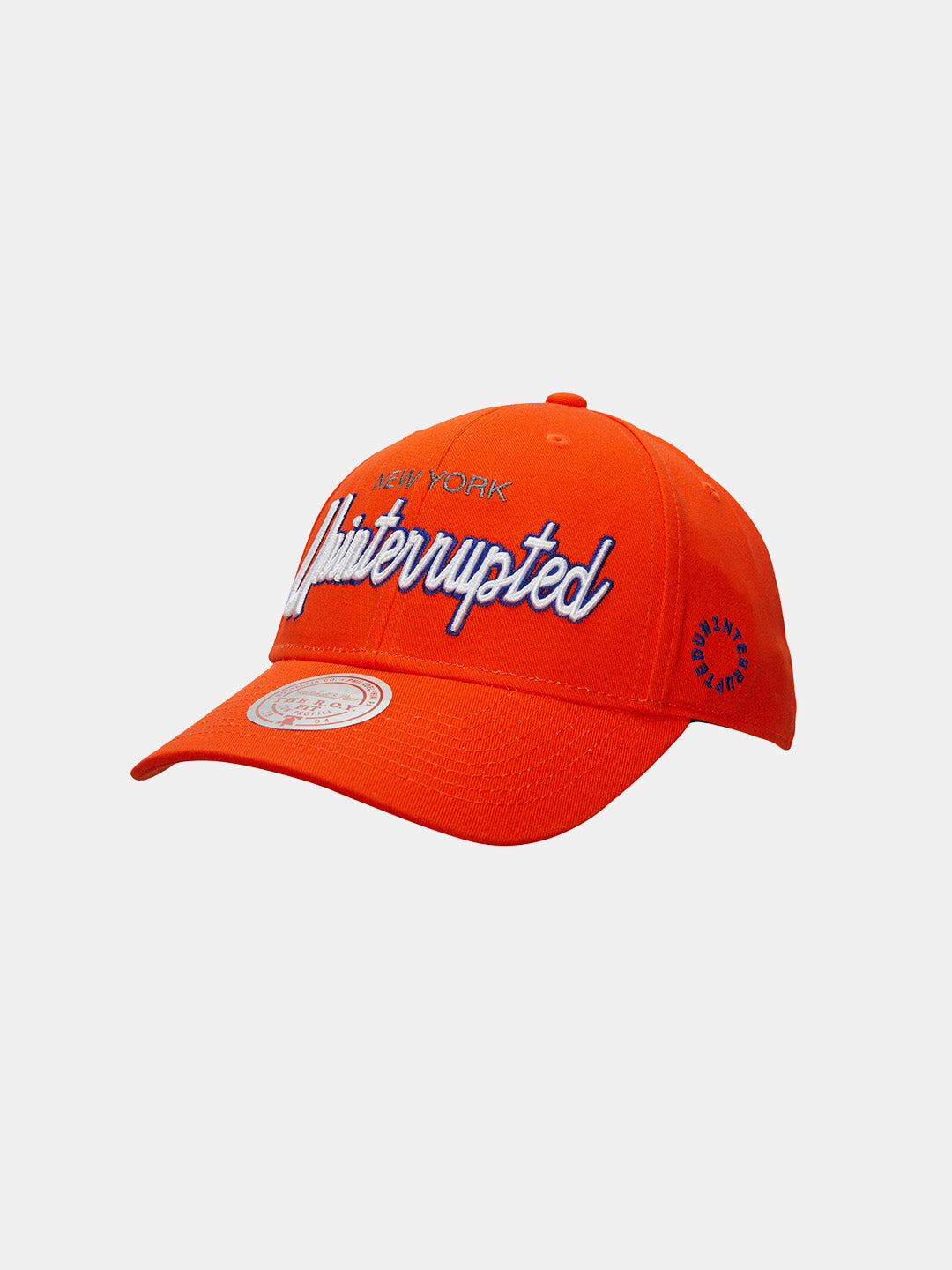 front view of the orange hat