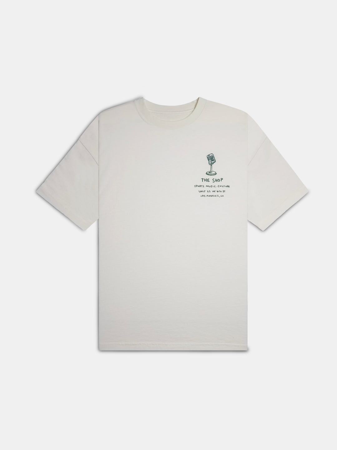 The Shop By Hand Tee Ivory - Front