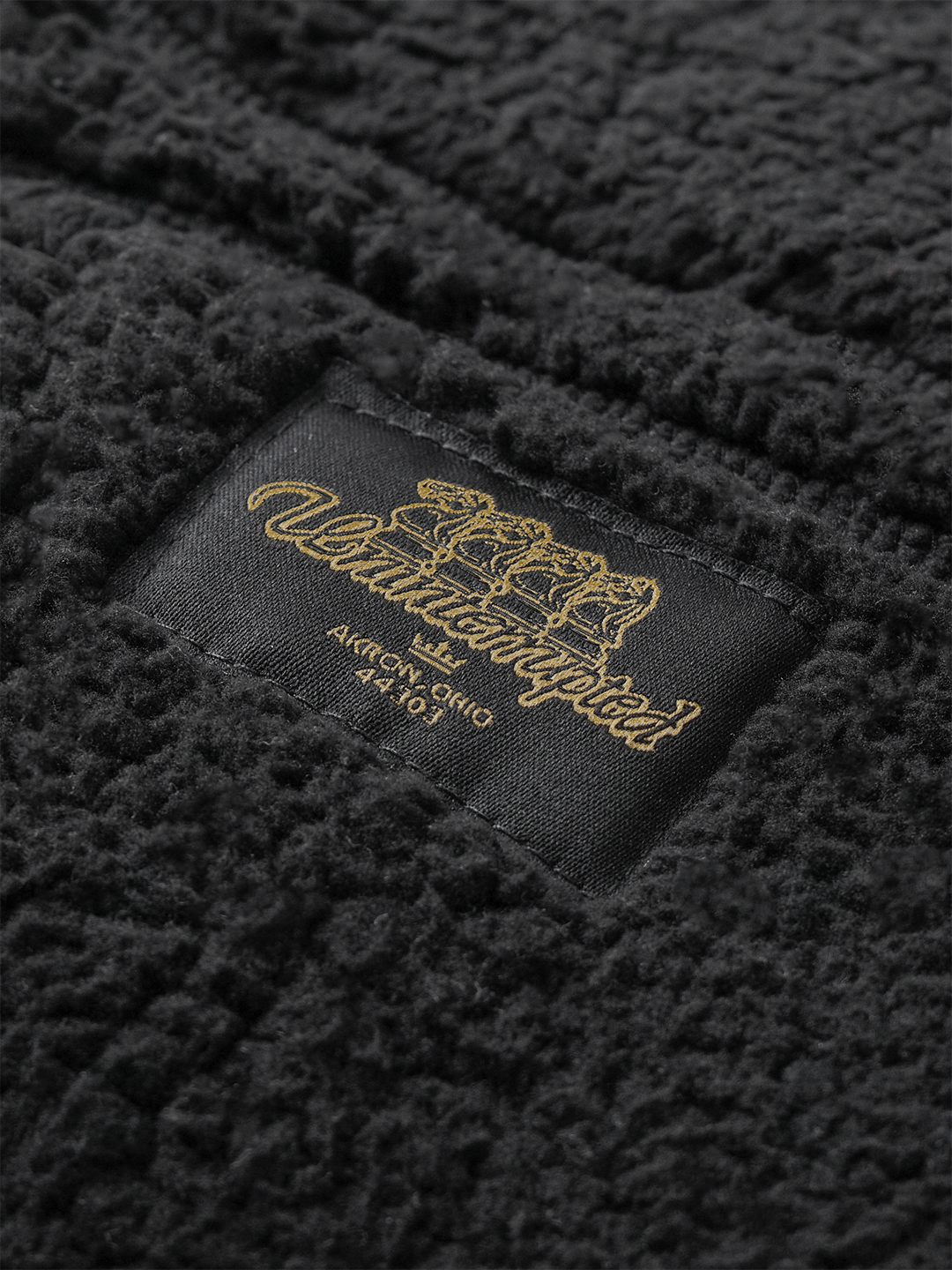 Fundamentals Sherpa Fleece Black - Detail