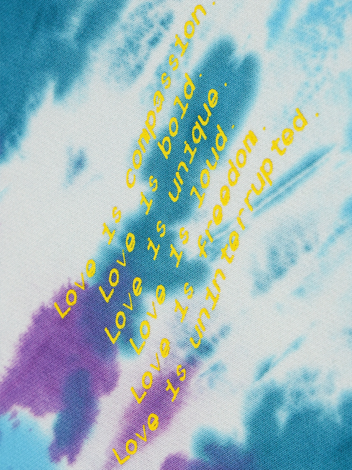 Love Is: Solidarity 2023 Hoodie - Detail