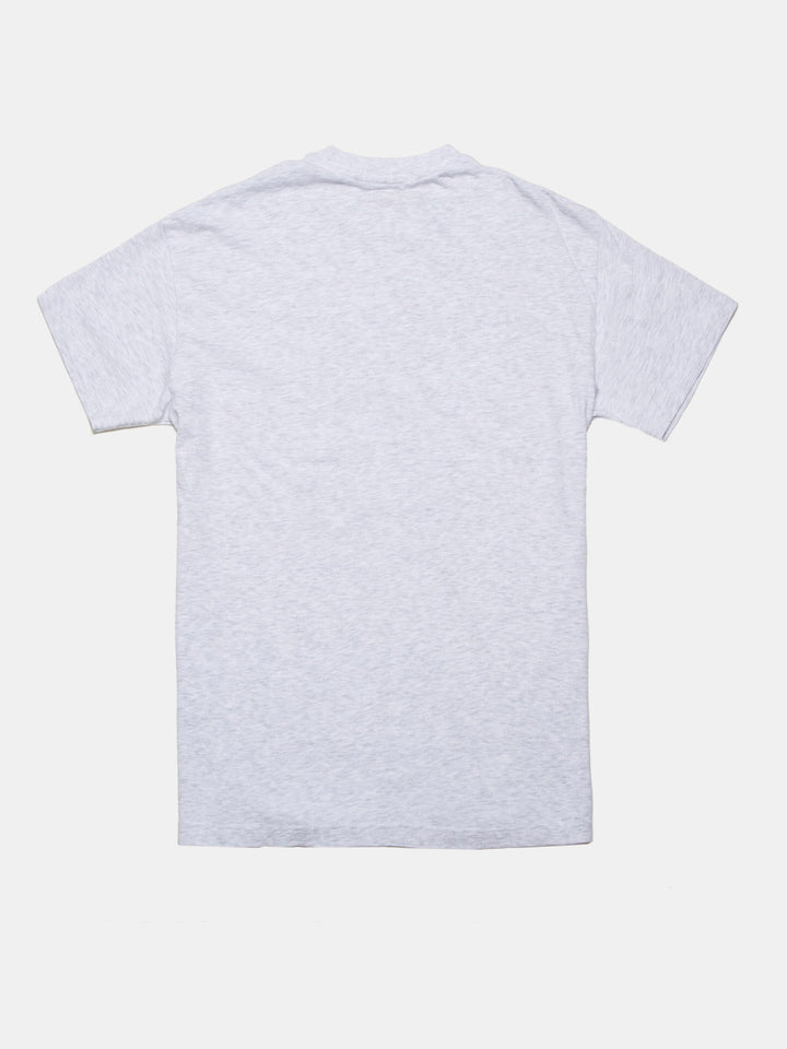 More Than An Athlete Tee Heather Grey - back of tshirt