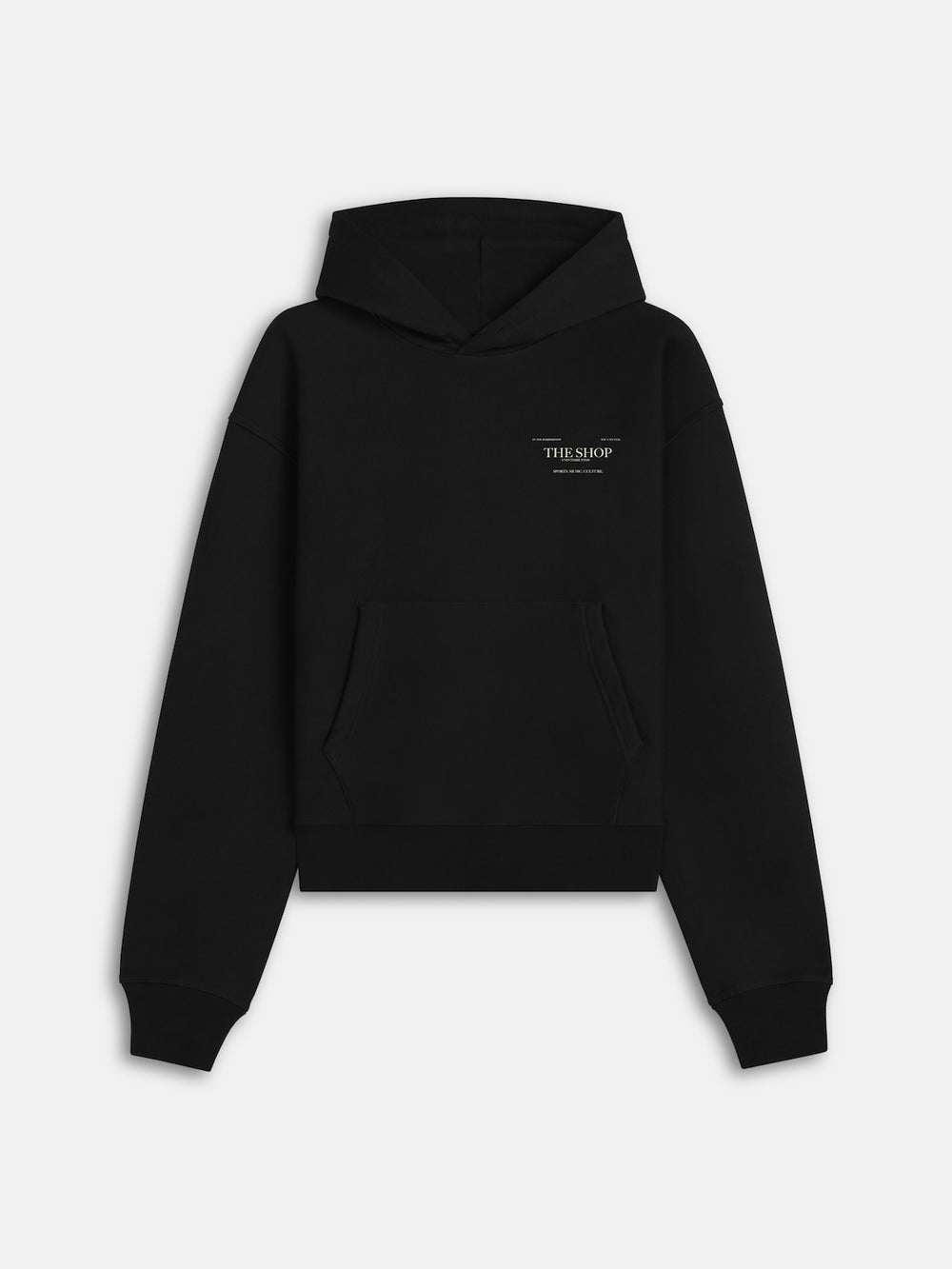 The Shop Chair Hoodie Black - Front