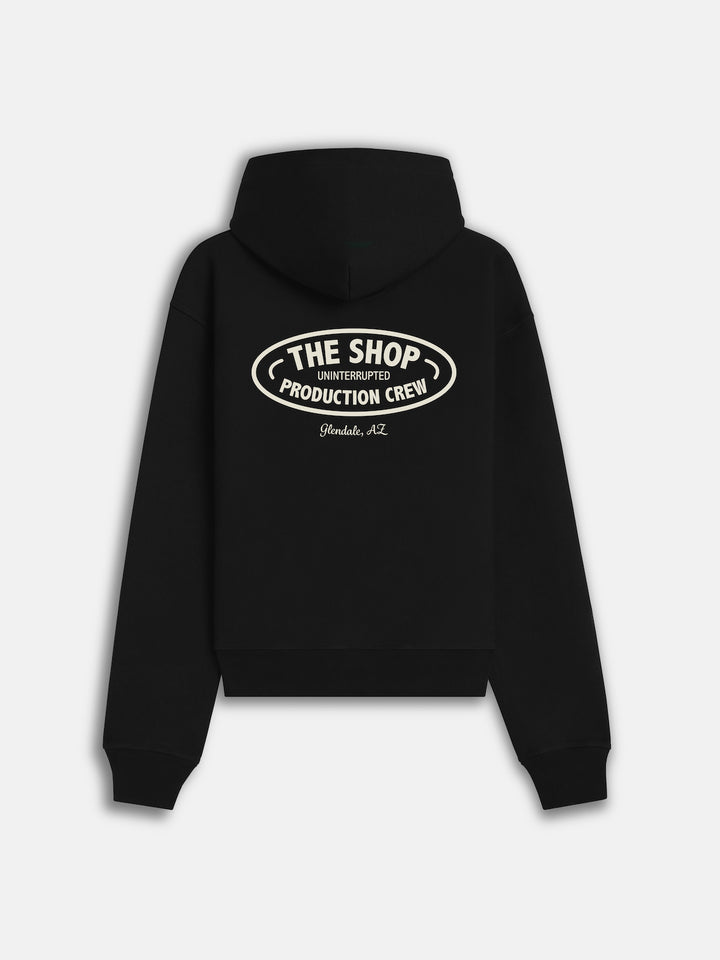 The Shop Crew Hoodie Black - Back