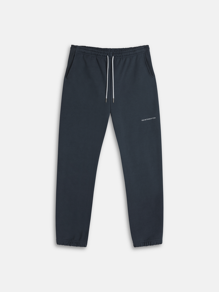 Fundamentals Brushed Fleece Sweatpant True Navy - Front