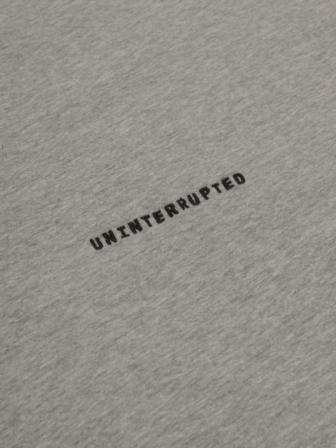 Fundamentals Jersey Tee Grey - Detail