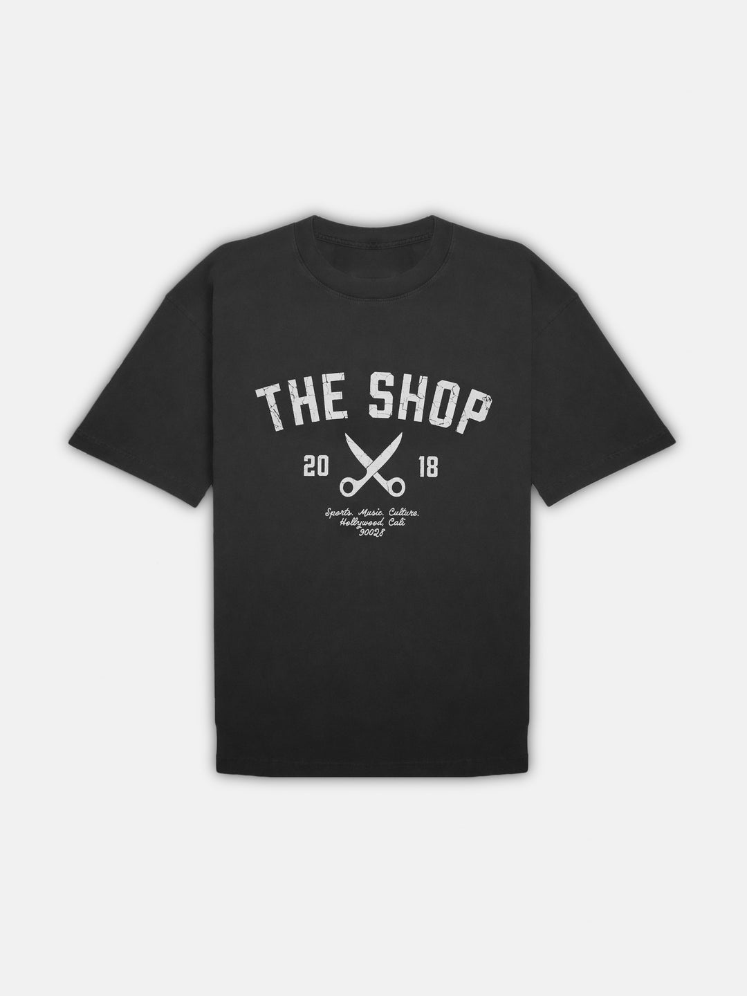 The Shop: S5E8 Gameday Tee Vintage Black - Front